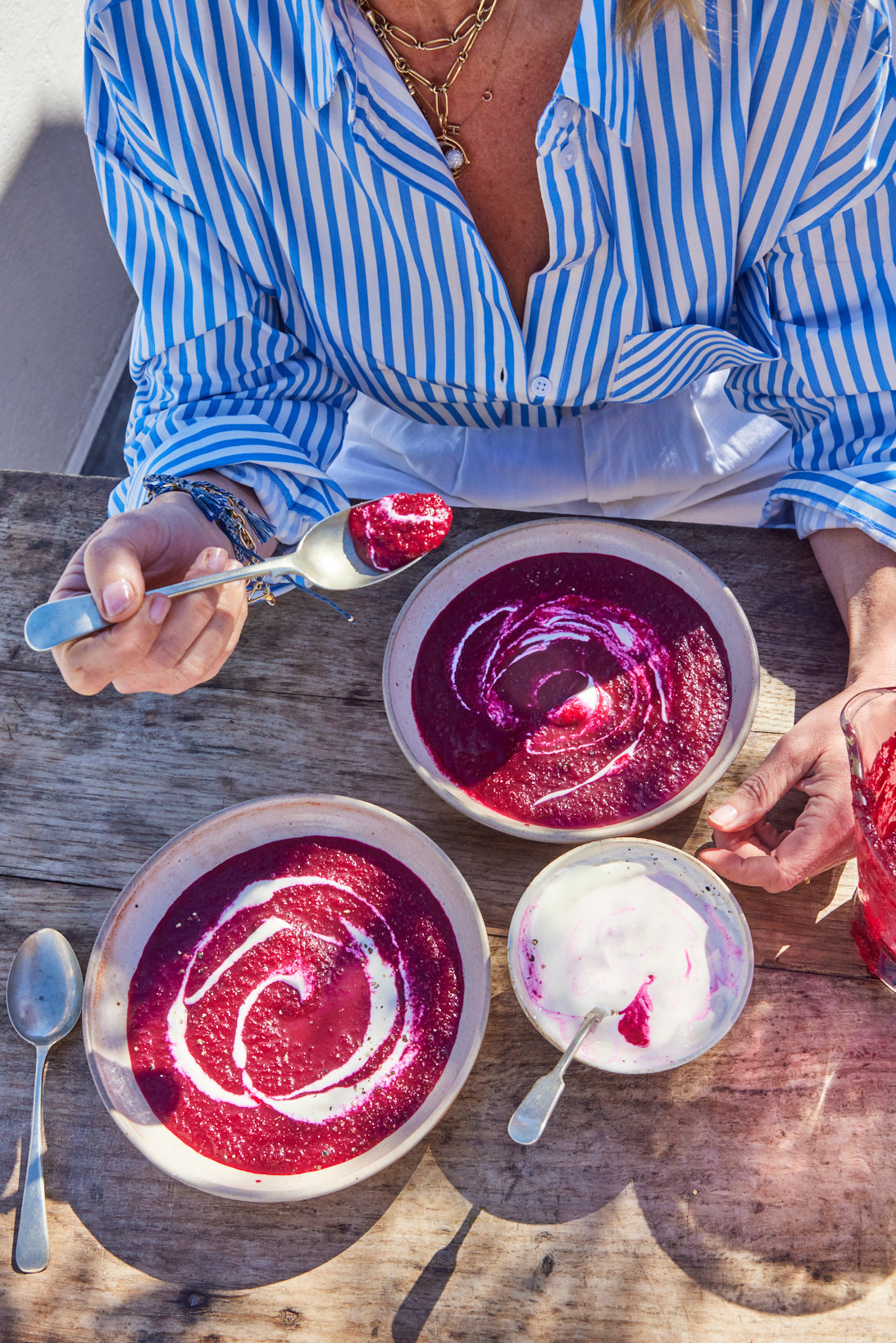 CHILLED SUMMER BEETROOT SOUP