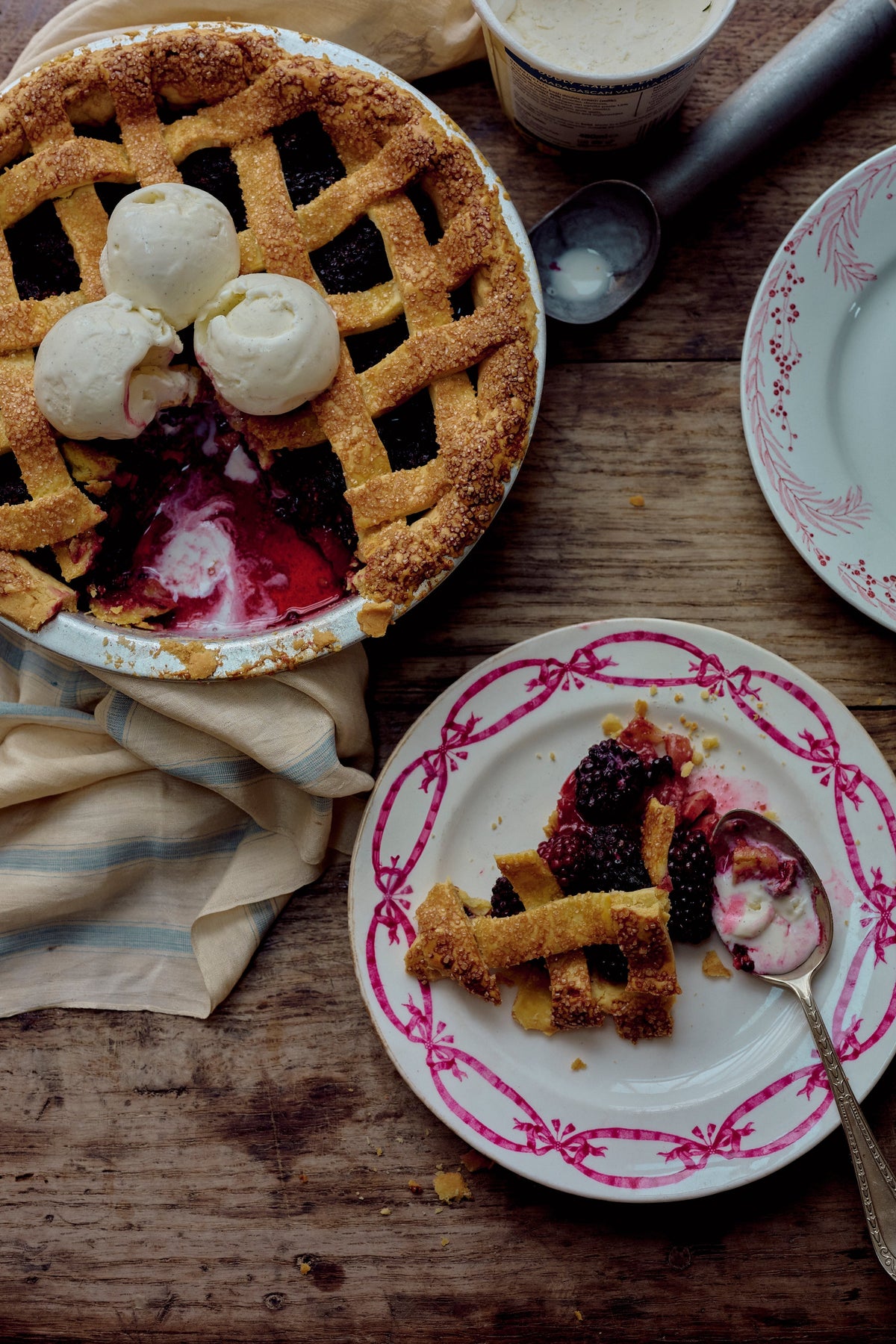 The Prettiest Blackberry Tart