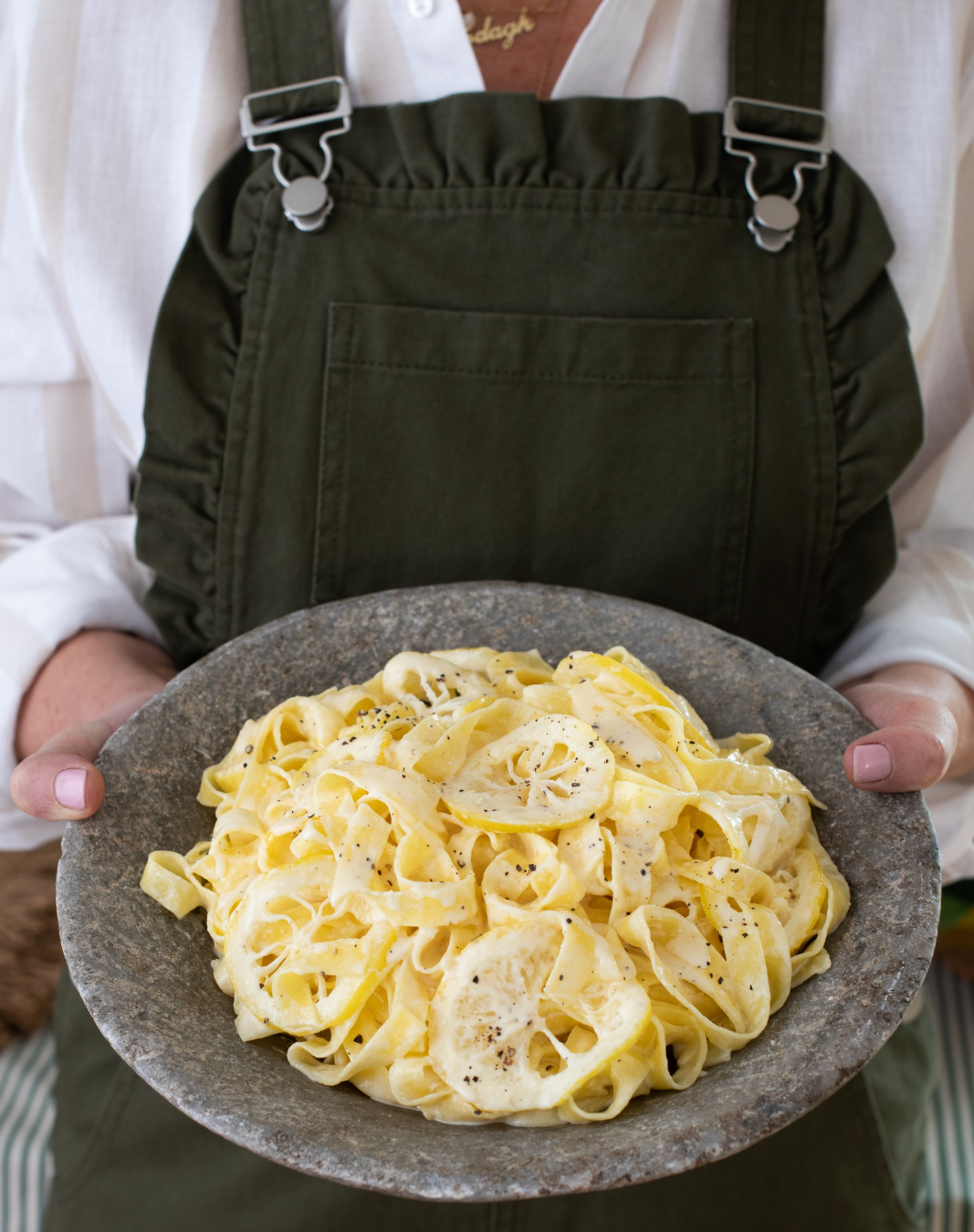 Lemony Fettuccine Alfredo