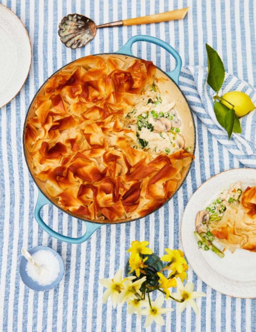 SUMMERY CHICKEN POT PIE
