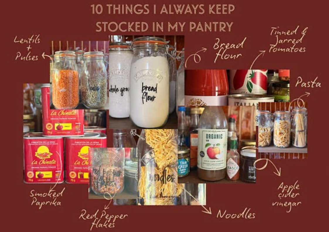10 things I always keep stocked in my Pantry