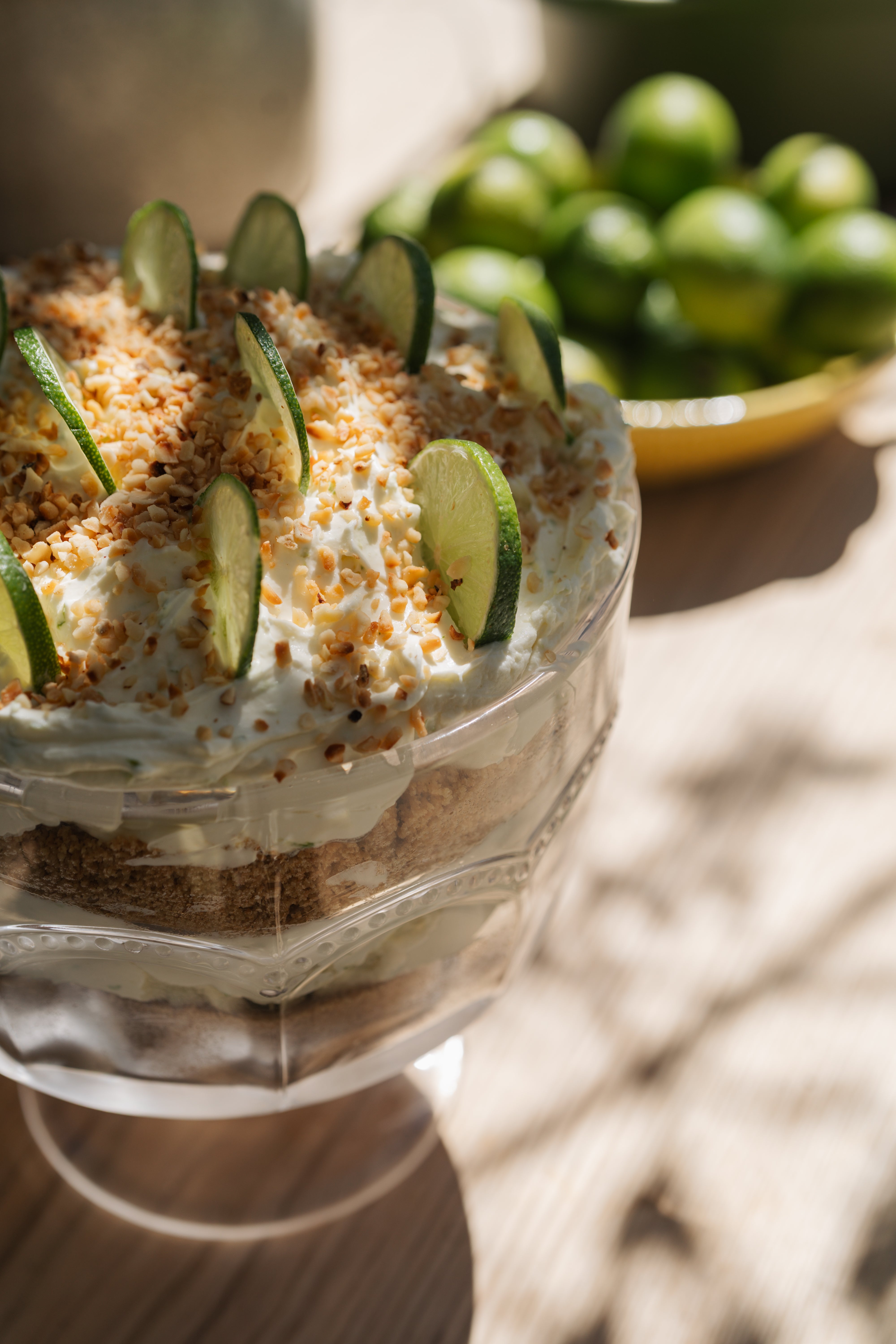 Lime Layered Cheesecake