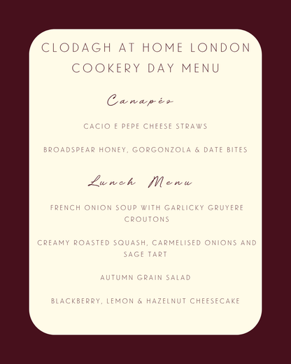 Clodagh at Home Cookery Day