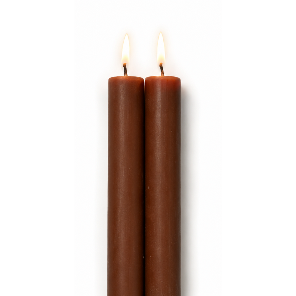 Mocha Dining Candles