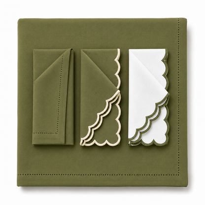 Broadspear Green Table Linen Set