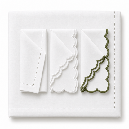 Aylesbury White Table Linen Set