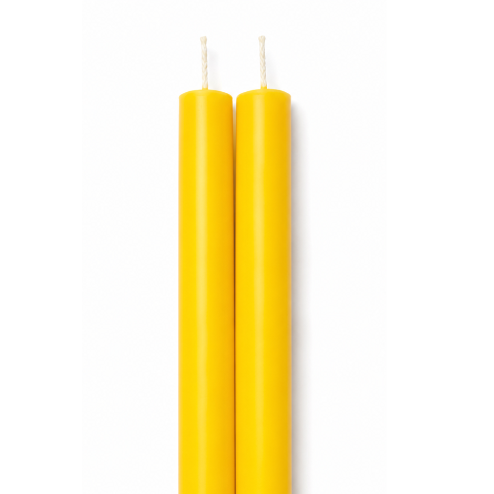 Yellow Dining Candles