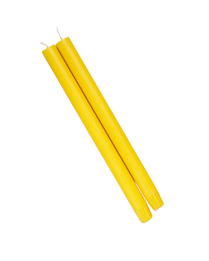Yellow Dining Candles