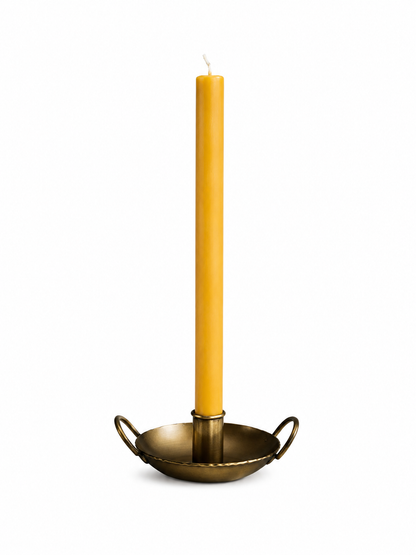 Brass Candle Holder with Handles