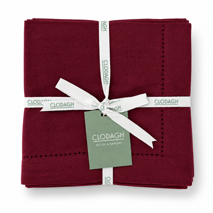 Berry Red Napkin Set